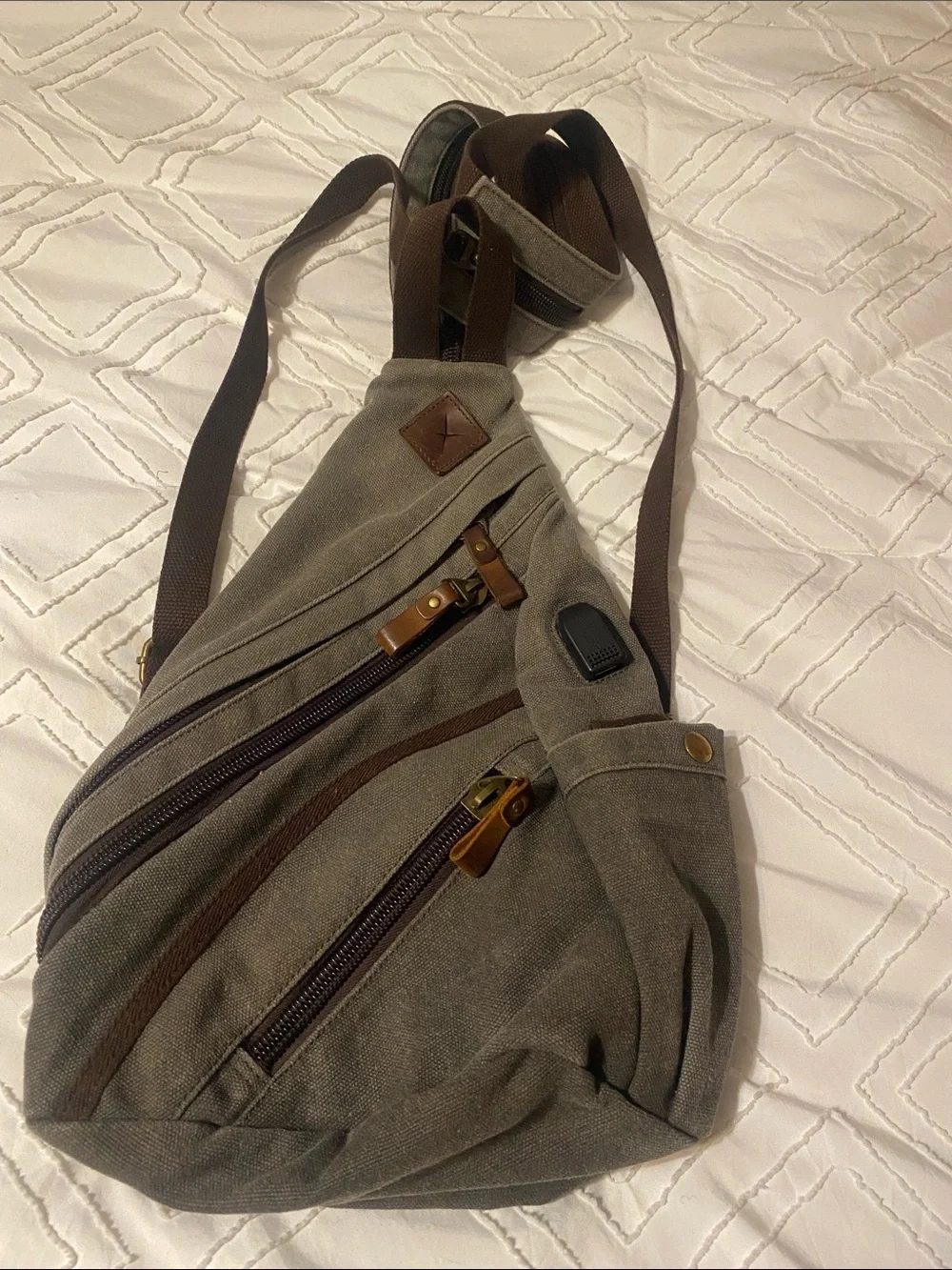 Lovevook Canvas Sling Backpack